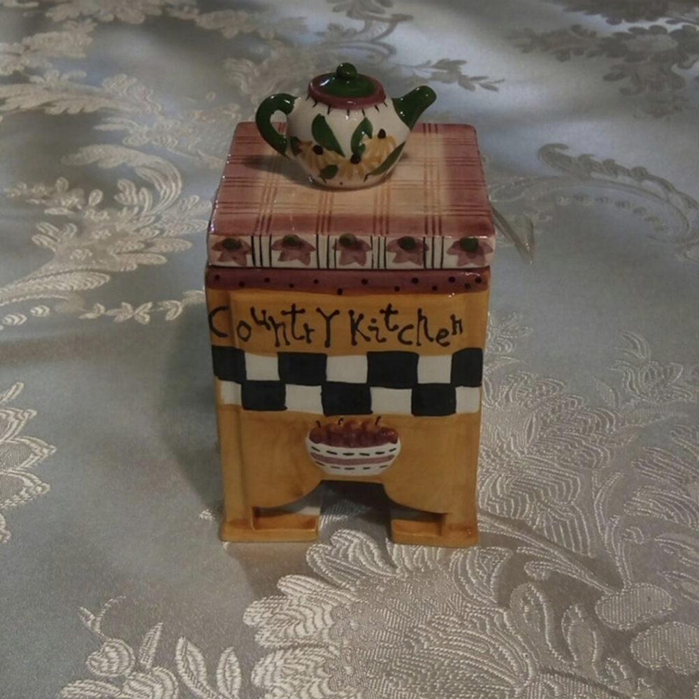 Pretty tea bag dispenser Brand new never